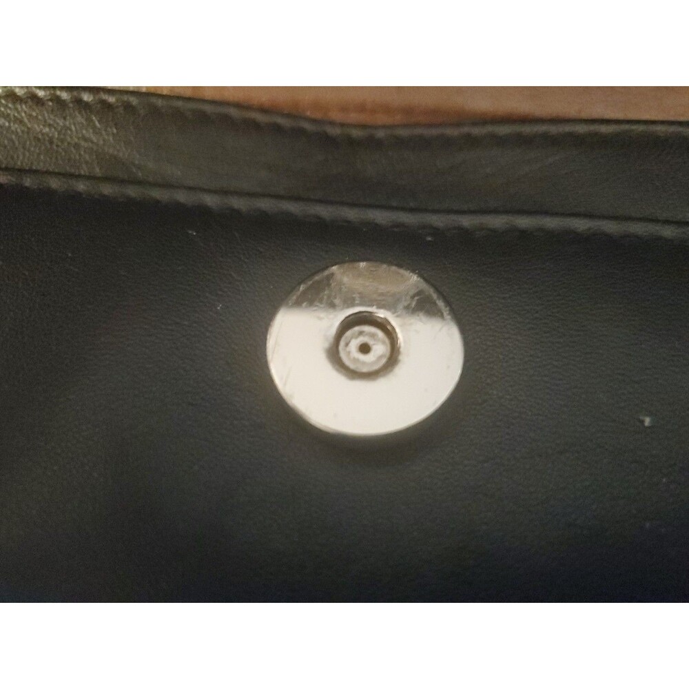 Brighton Croc Embossed Wallet Purse with Detachable Strap Black Brown - Picture 11 of 16